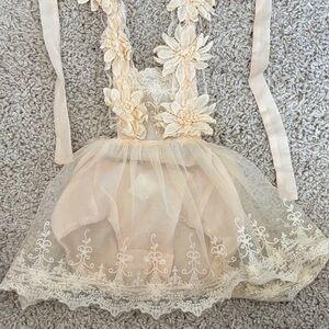 Elegant Floral Lace Dress